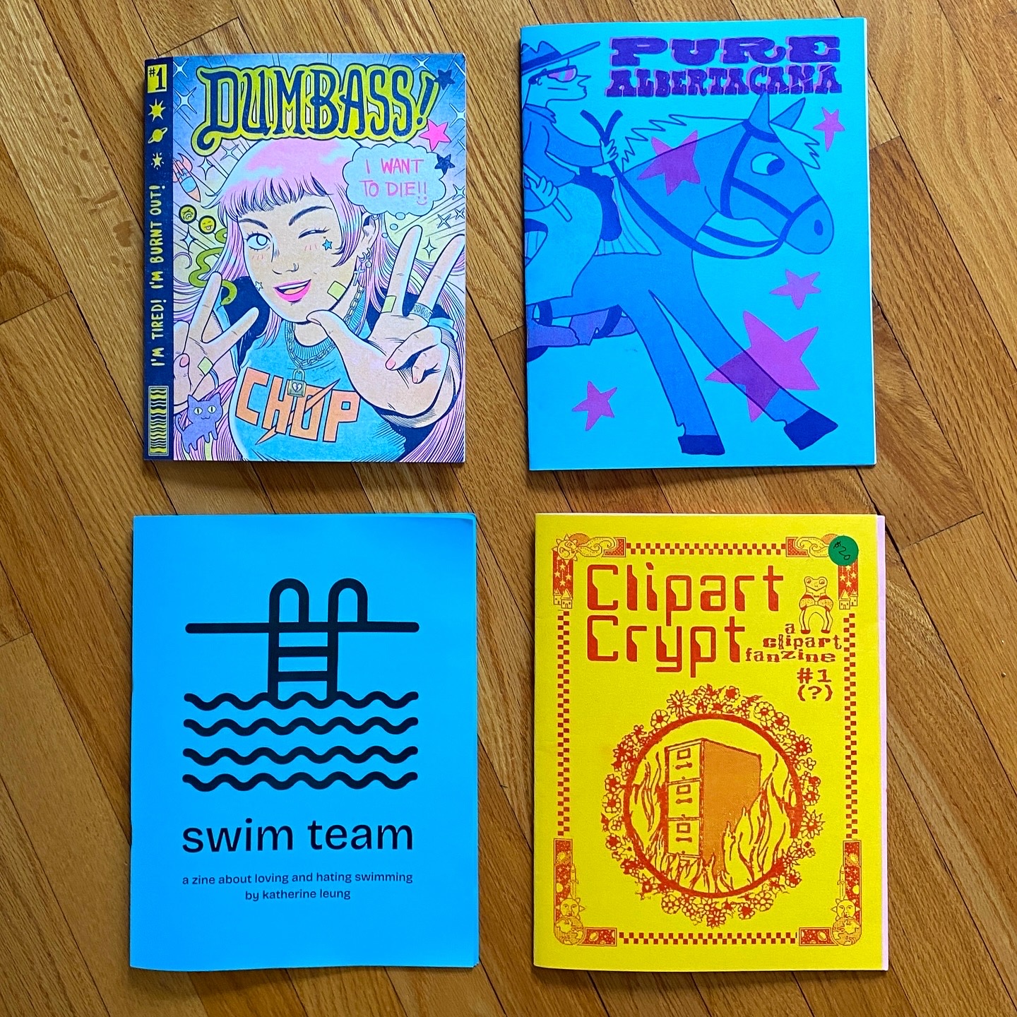 Tabloid-size zine
